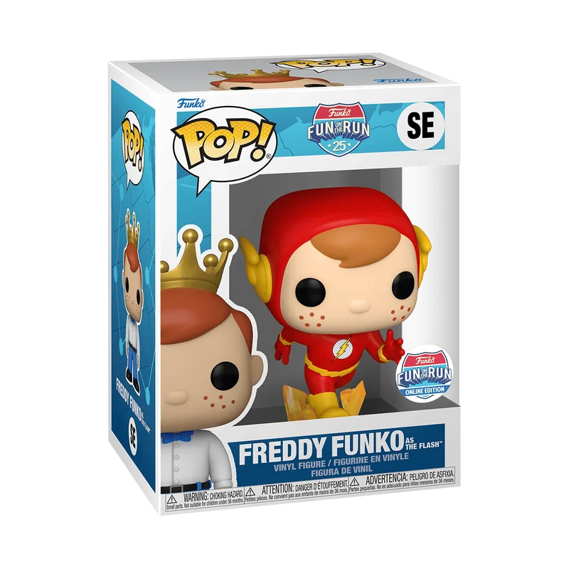 Freddy Funko as The Flash #SE Funko Pop from Freddy Funko
