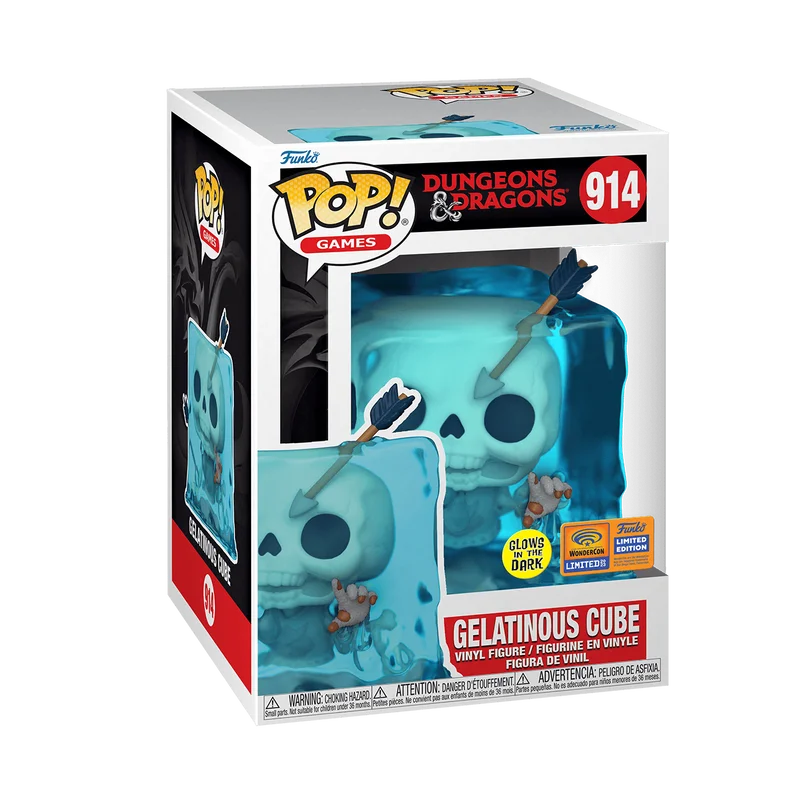 Gelatinous Cube #914 Funko Pop from Dungeons & Dragons