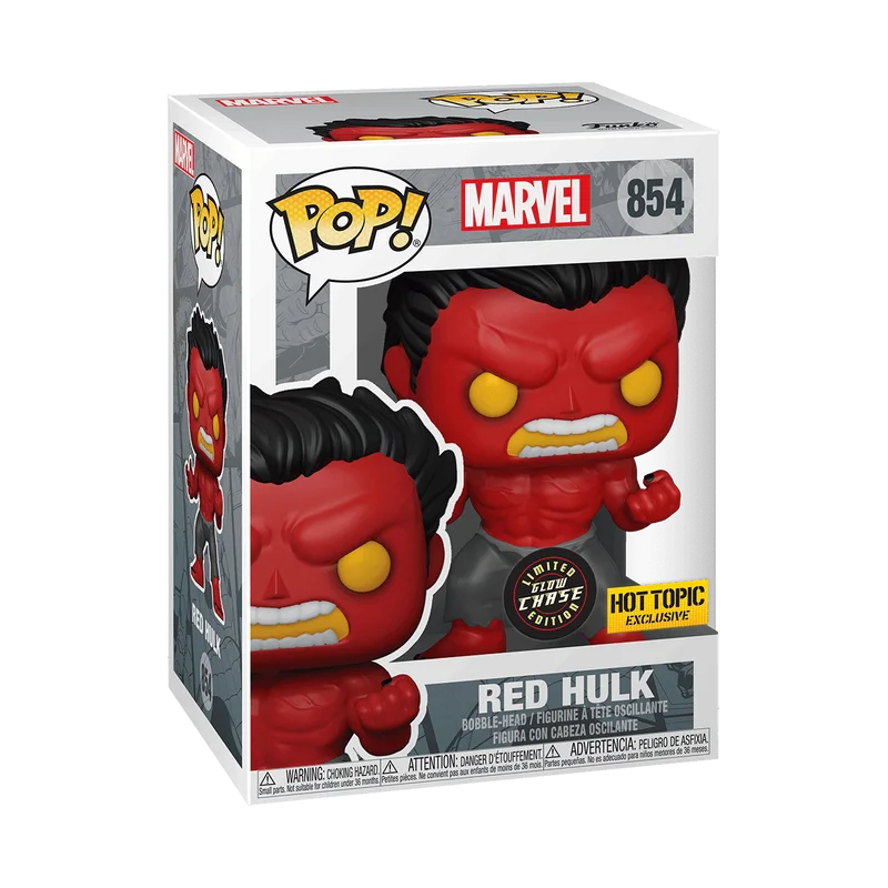 Red Hulk #854 Funko Pop from Marvel