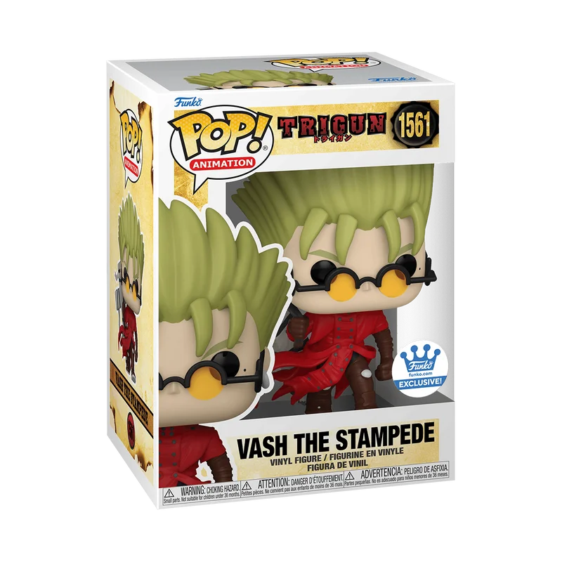 Vash the Stampede #1561 Funko Pop from Trigun