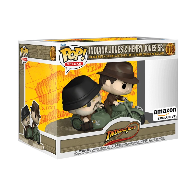 Indiana Jones & Henry Jones Sr. #118 Funko Pop from Indiana Jones