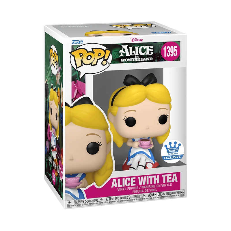 Alice with Tea #1395 Funko Pop from Alice in Wonderland