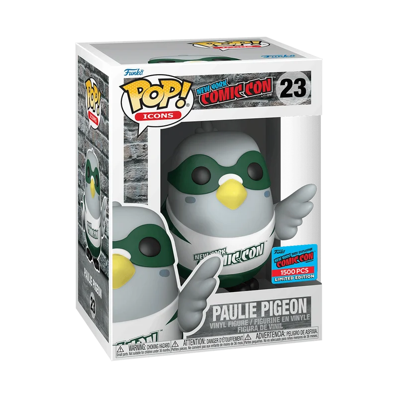 Paulie Pigeon #23 Funko Pop from Paulie Pigeon