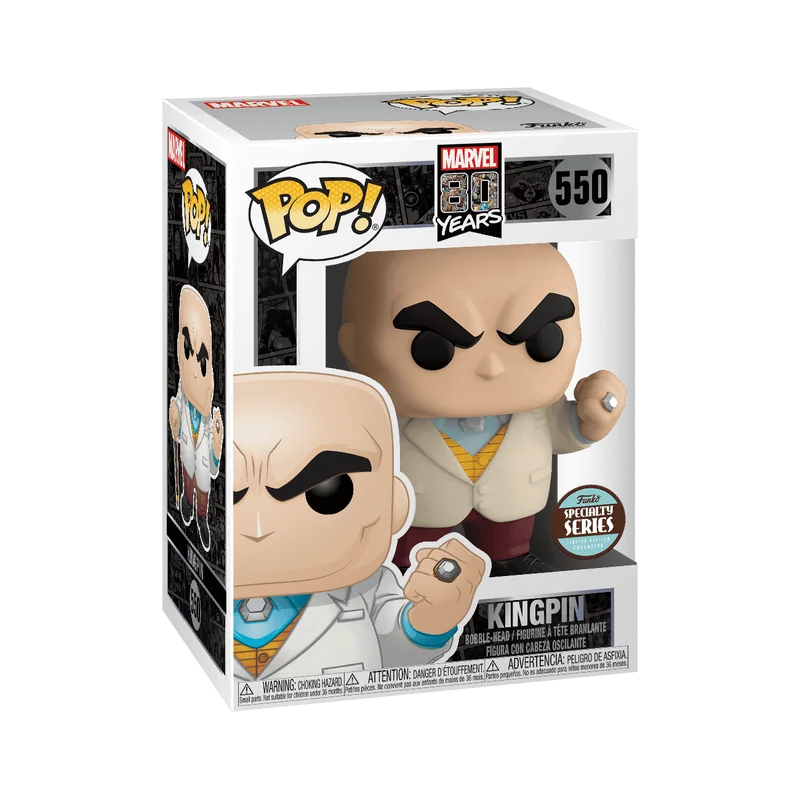 Kingpin #550 Funko Pop from Marvel 80 Years
