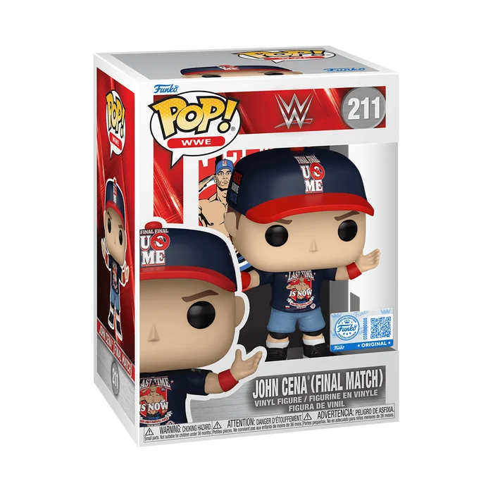John Cena (Final Match) #211 Funko Pop from WWE