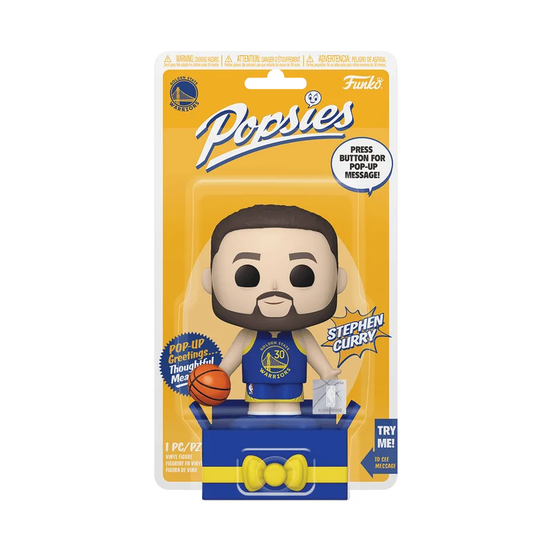 Stephen Curry Funko Pop from Golden State Warriors