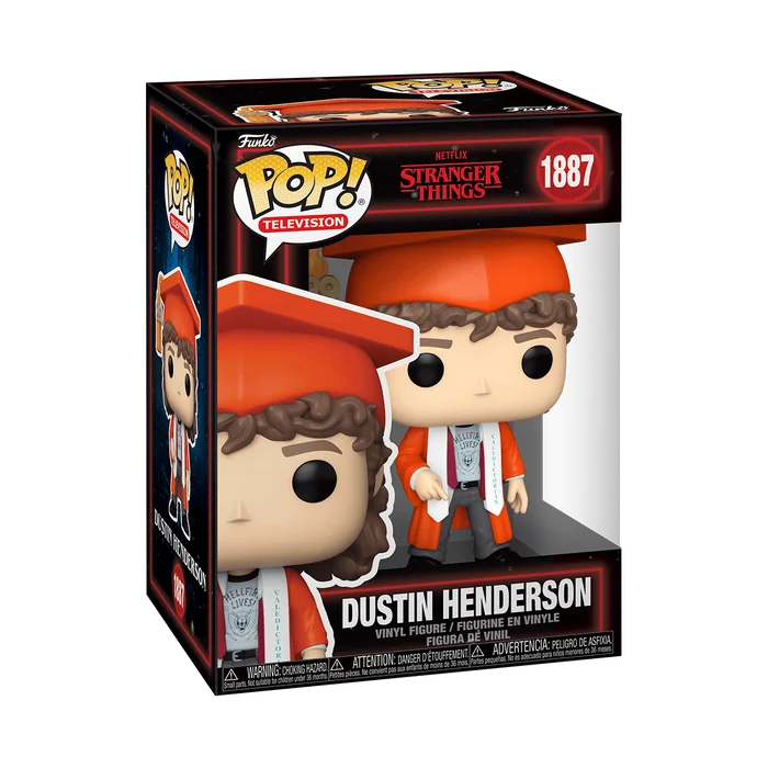 Dustin Henderson #1887 Funko Pop from Stranger Things