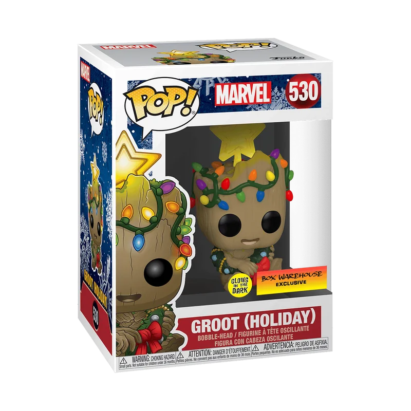 Groot (Holiday) #530 Funko Pop from Marvel