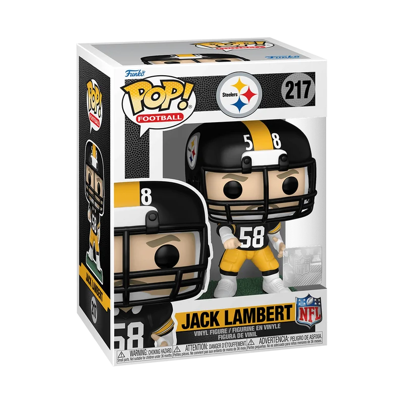 Jack Lambert #217 Funko Pop from Steelers