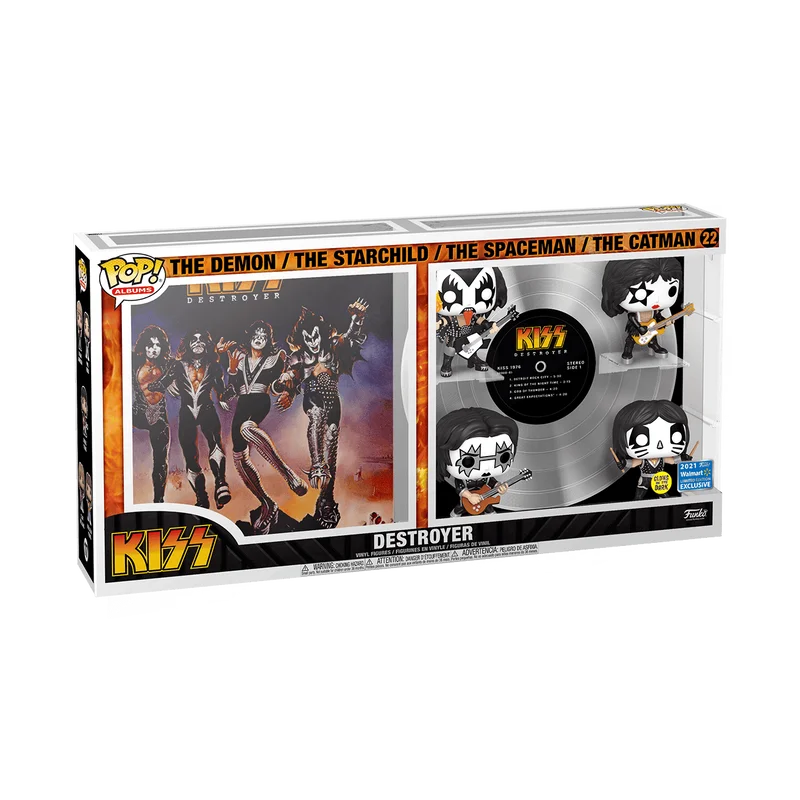 The Demon / The Starchild / The Spaceman / The Catman #22 Funko Pop from KISS