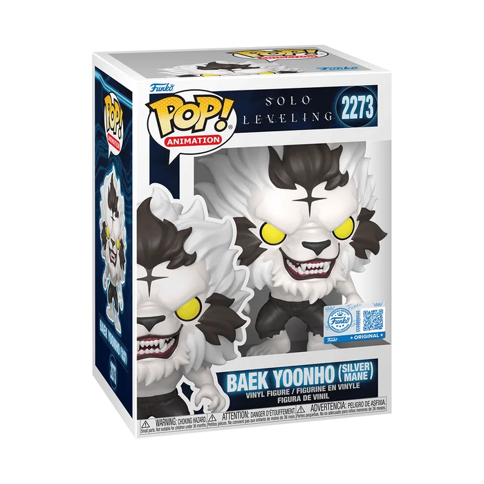 Baek Yoonho (Silver Mane) #2273 Funko Pop from Solo Leveling
