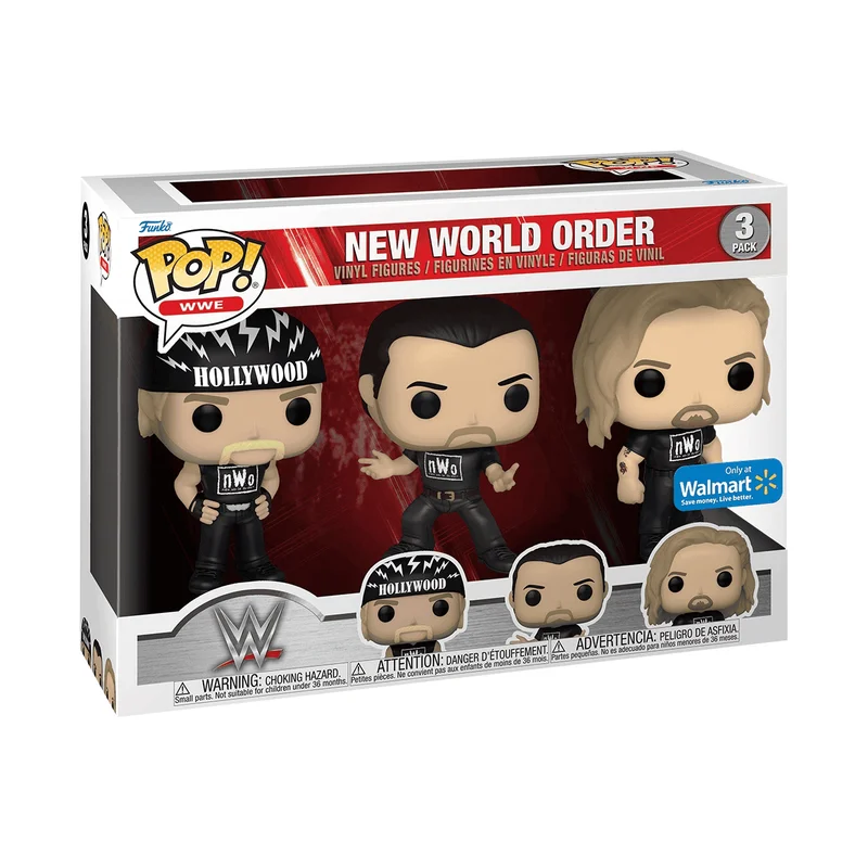 New World Order #3 PACK Funko Pop from WWE