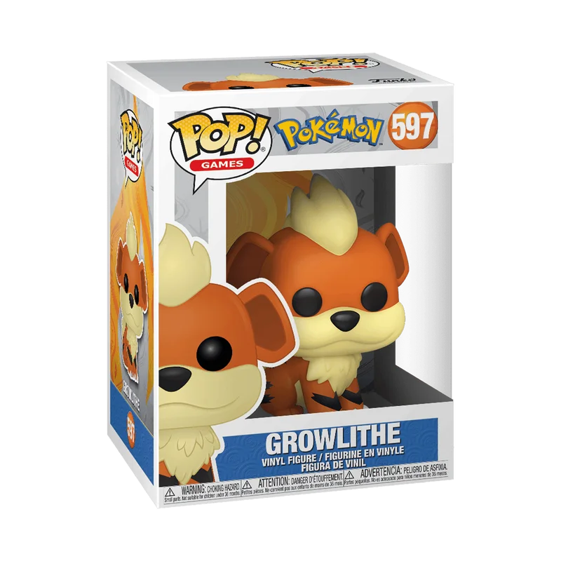 Growlithe #597 Funko Pop from Pokémon