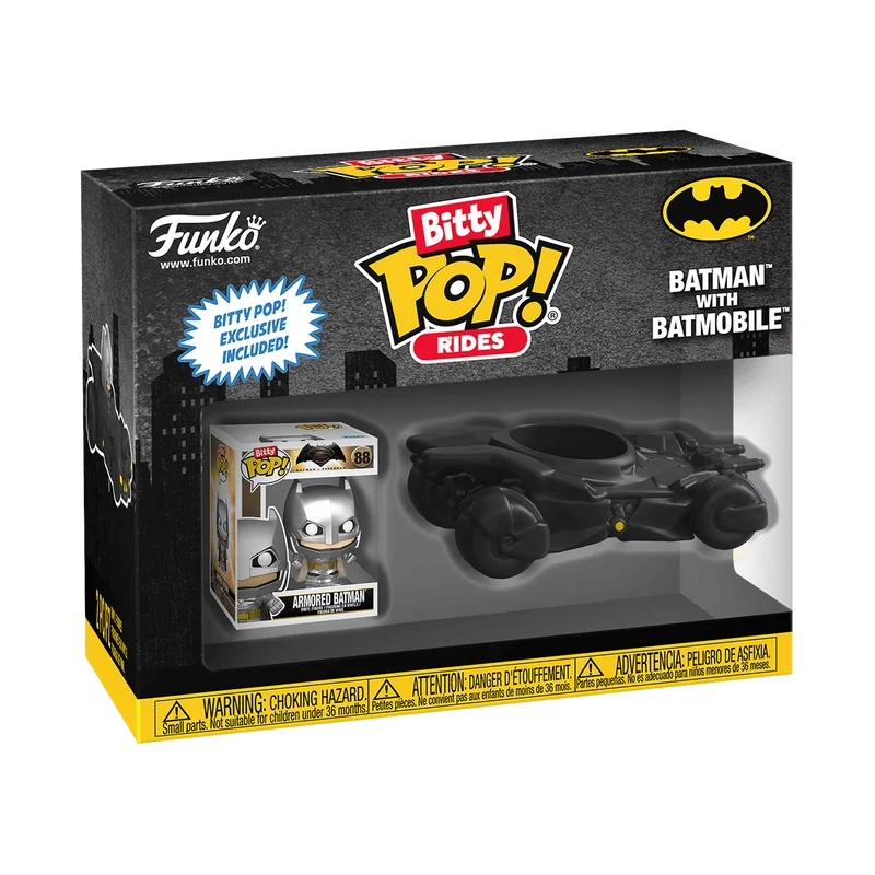 Batman with Batmobile Funko Pop from Batman