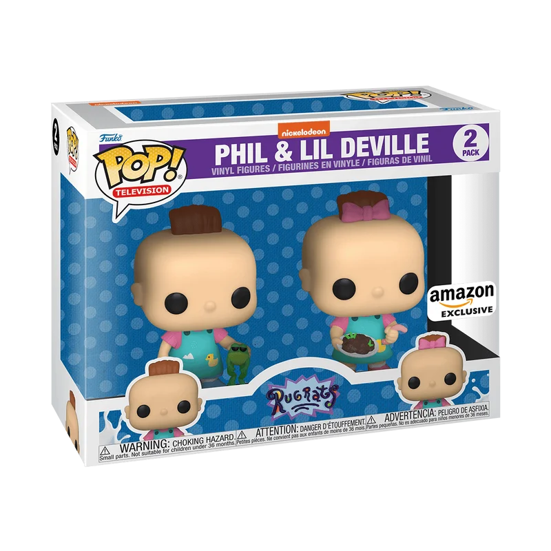 Phil and Lil Deville #2 PACK Funko Pop from Rugrats