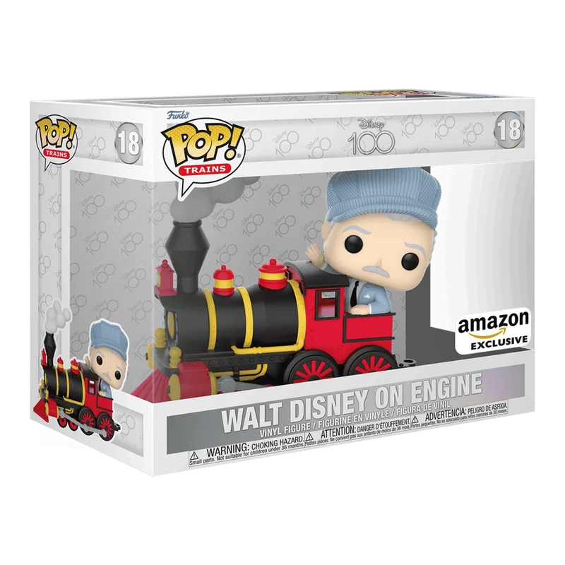 Walt Disney on Engine #18 Funko Pop from Disney