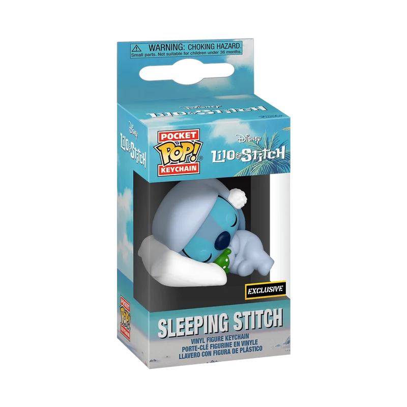 Sleeping Stitch Funko Pop from Lilo & Stitch
