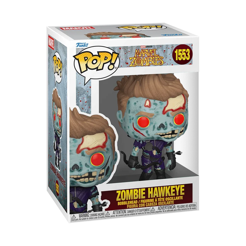 Zombie Hawkeye #1553 Funko Pop from Marvel Zombies