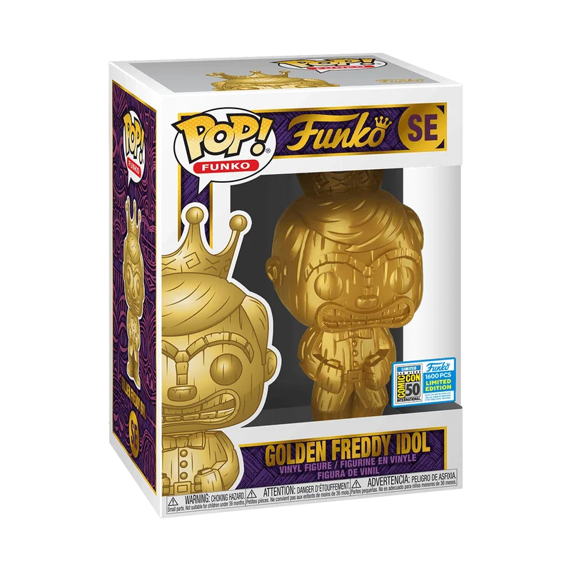 Golden Freddy Idol #SE Funko Pop from Freddy Funko