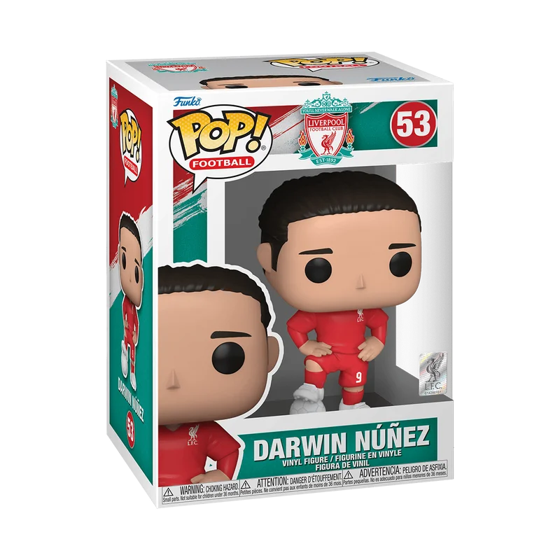 Darwin Núñez #53 Funko Pop from Liverpool FC