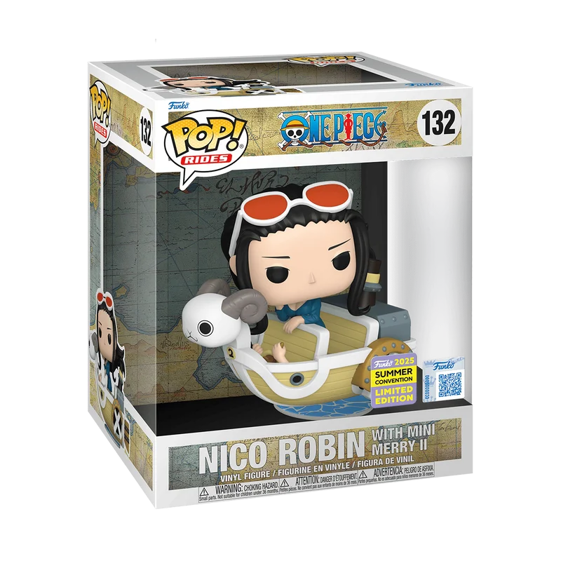 Nico Robin with Mini Merry II #132 Funko Pop from One Piece