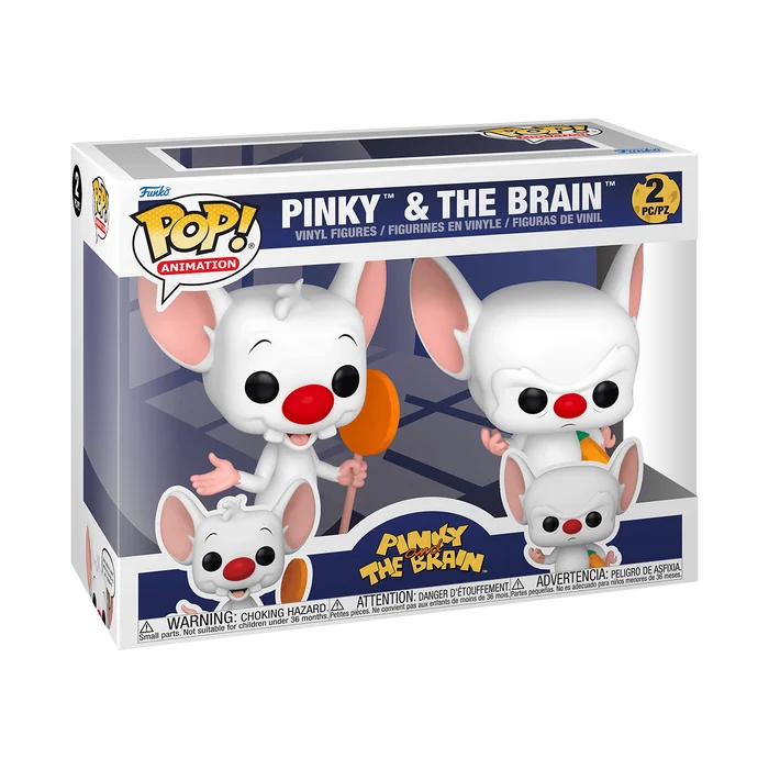 Pinky and the Brain #2 PC/PZ Funko Pop from Pinky and the Brain