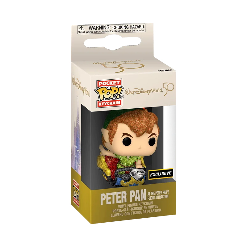 Peter Pan at the Peter Pan's Flight Attraction Funko Pop from Disney