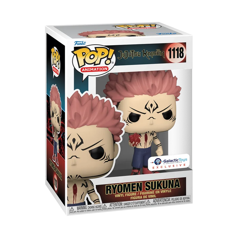 Ryomen Sukuna #1118 Funko Pop from Jujutsu Kaisen