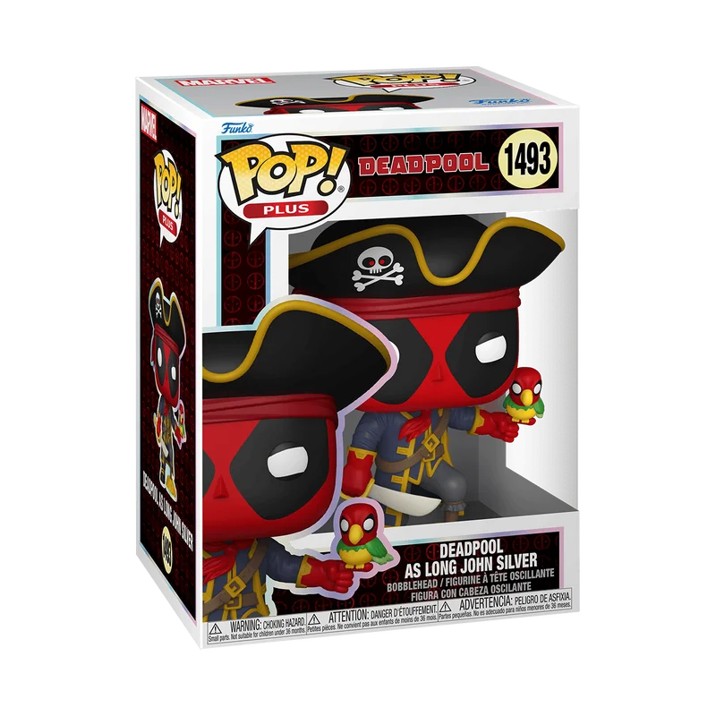 Deadpool as Long John Silver #1493 Funko Pop from Marvel