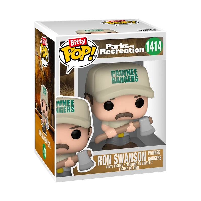Ron Swanson Pawnee Rangers #1414 Funko Pop from Parks and Recreation