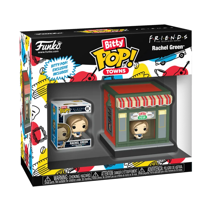 Rachel Green and Central Perk Funko Pop from Friends