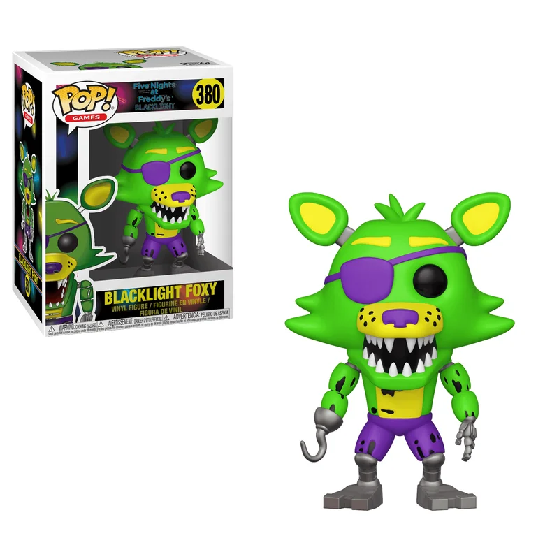 Blacklight Foxy #380 Funko Pop from Five Nights at Freddy's