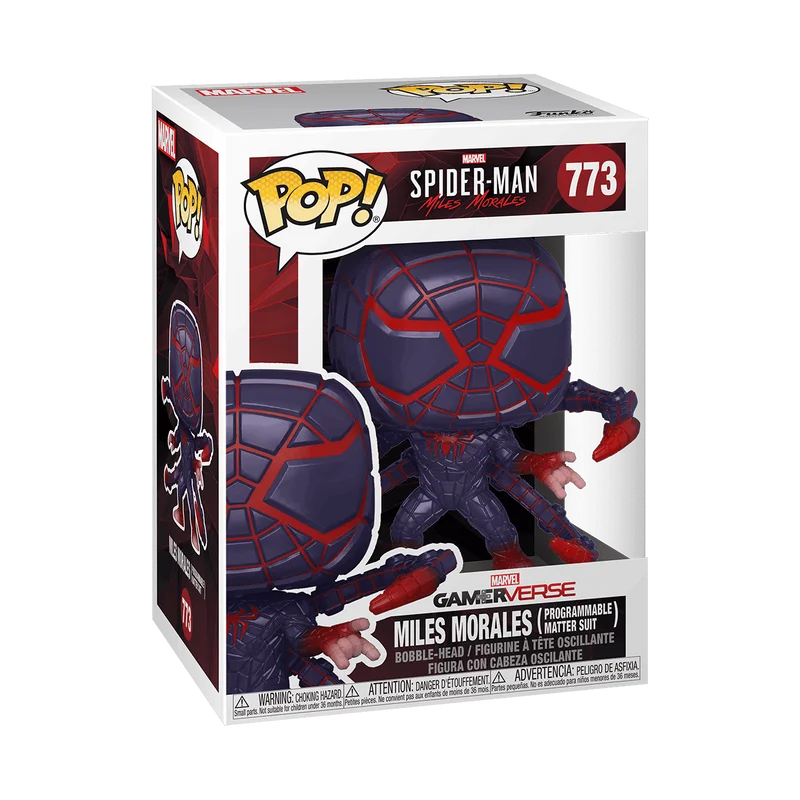 Miles Morales (Programmable Matter Suit) #773 Funko Pop from Spider-man Miles Morales