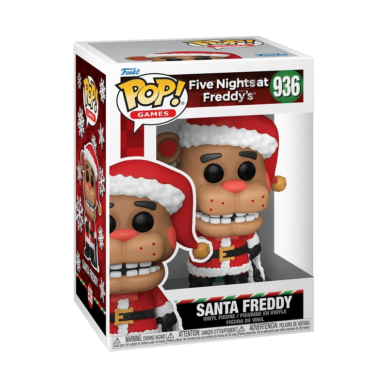 Santa Freddy #936 Funko Pop from Five Nights at Freddy's