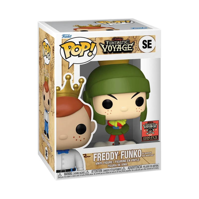 Freddy Funko as Marvin the Martian #SE Funko Pop from Freddy`s Funtastic Voyage