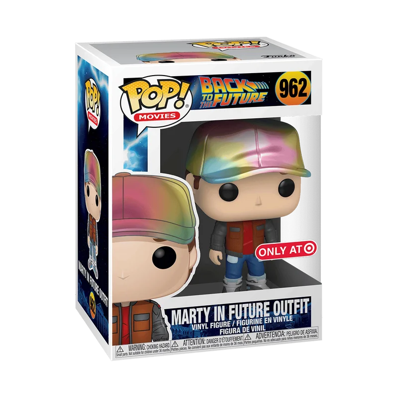 Marty in Future Outfit #962 Funko Pop from Back to the Future