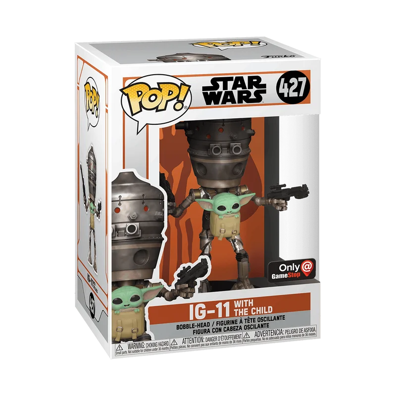 IG-11 with The Child #427 Funko Pop from Star Wars