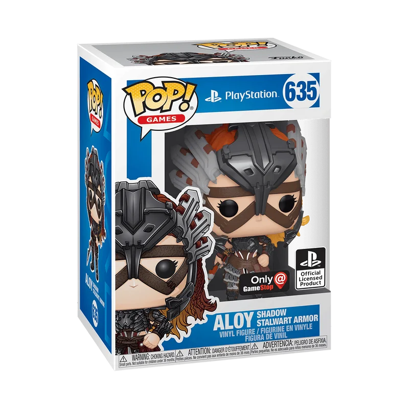 Aloy Shadow Stalwart Armor #635 Funko Pop from Horizon Zero Dawn
