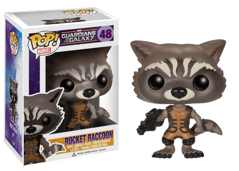 Rocket Raccoon #48 Funko Pop from Guardians of the Galaxy