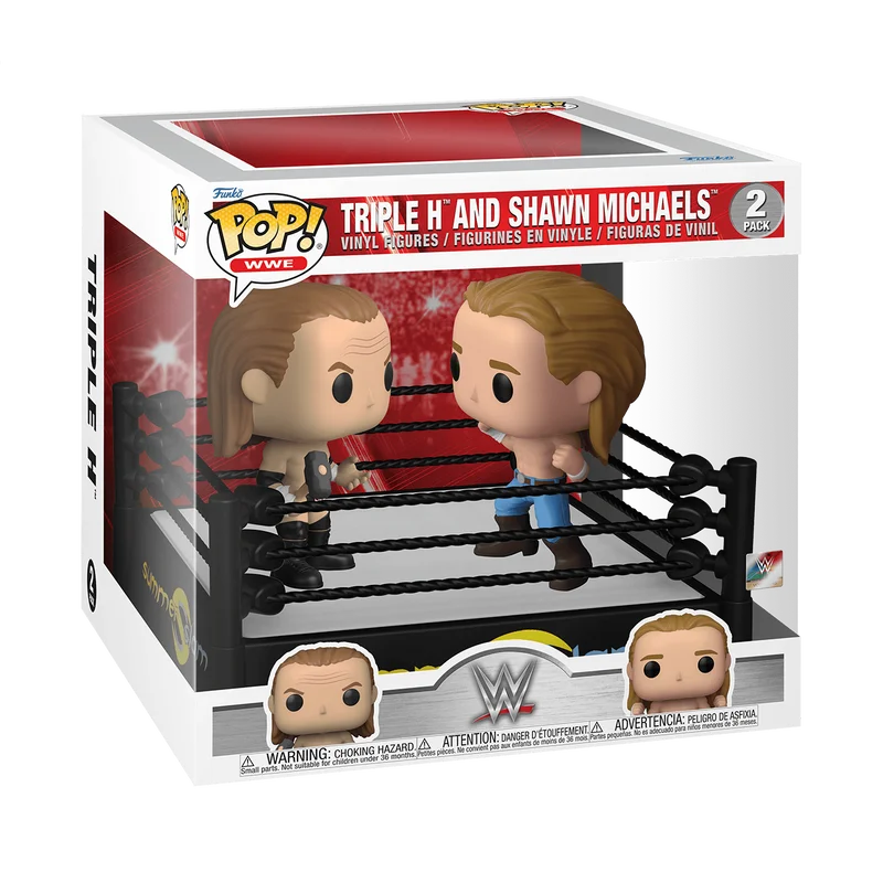 Triple H and Shawn Michaels #2 PACK Funko Pop from WWE