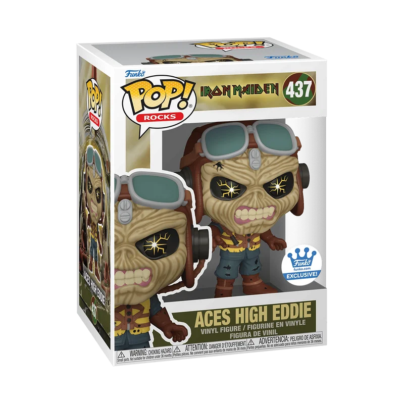 Aces High Eddie #437 Funko Pop from Iron Maiden