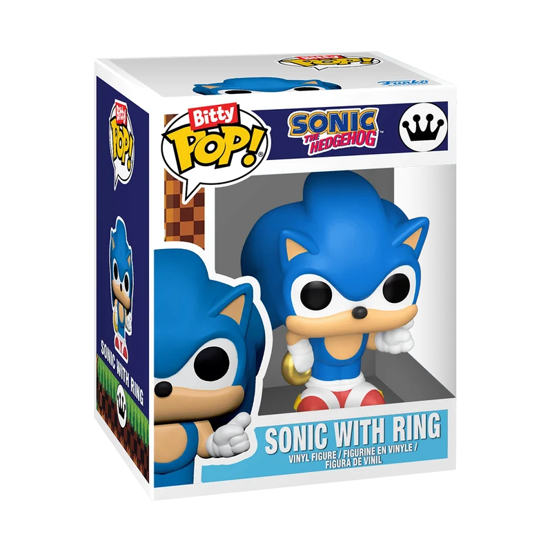 Sonic with Ring Funko Pop from Sonic The Hedgehog