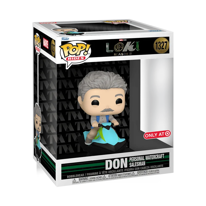 Don Personal Watercraft Salesman #1327 Funko Pop from Loki