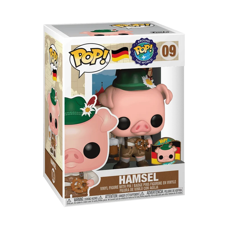 Hamsel #09 Funko Pop from Around the World