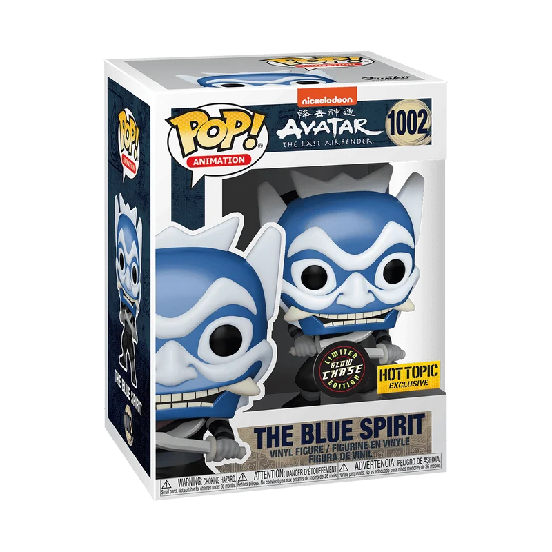 The Blue Spirit #1002 Funko Pop from Avatar: The Last Airbender