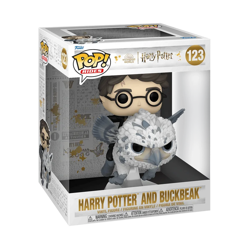 Harry Potter and Buckbeak #123 Funko Pop from Harry Potter