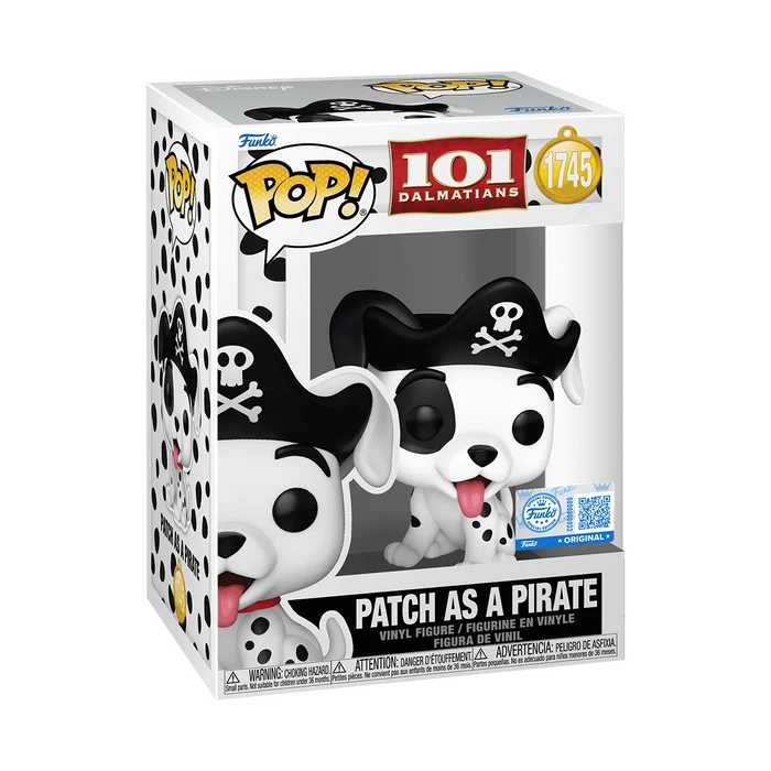 Patch as a Pirate #1745 Funko Pop from 101 Dalmatians