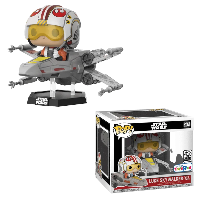 Luke Skywalker with X-Wing #232 Funko Pop from Star Wars