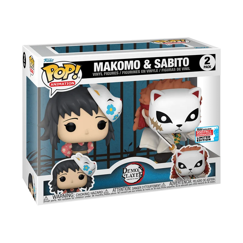 Makomo & Sabito #2 PACK Funko Pop from Demon Slayer