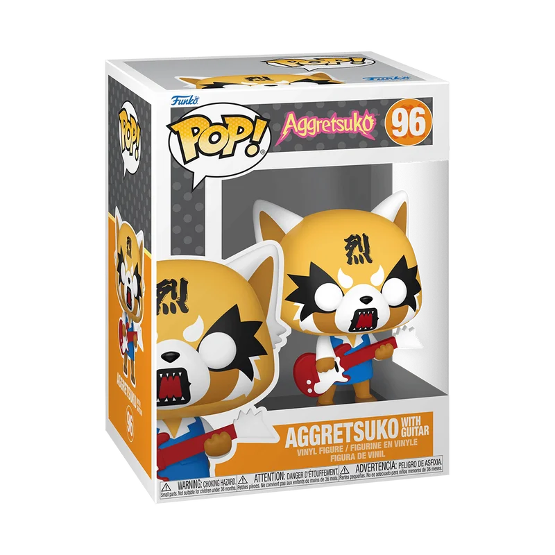 Aggretsuko with Guitar #96 Funko Pop from Aggretsuko